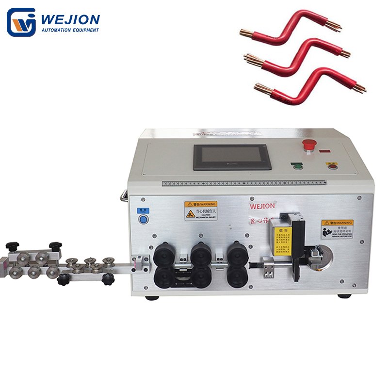 Cable stripping machine