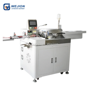 Automatic wire cutting and stripping machine