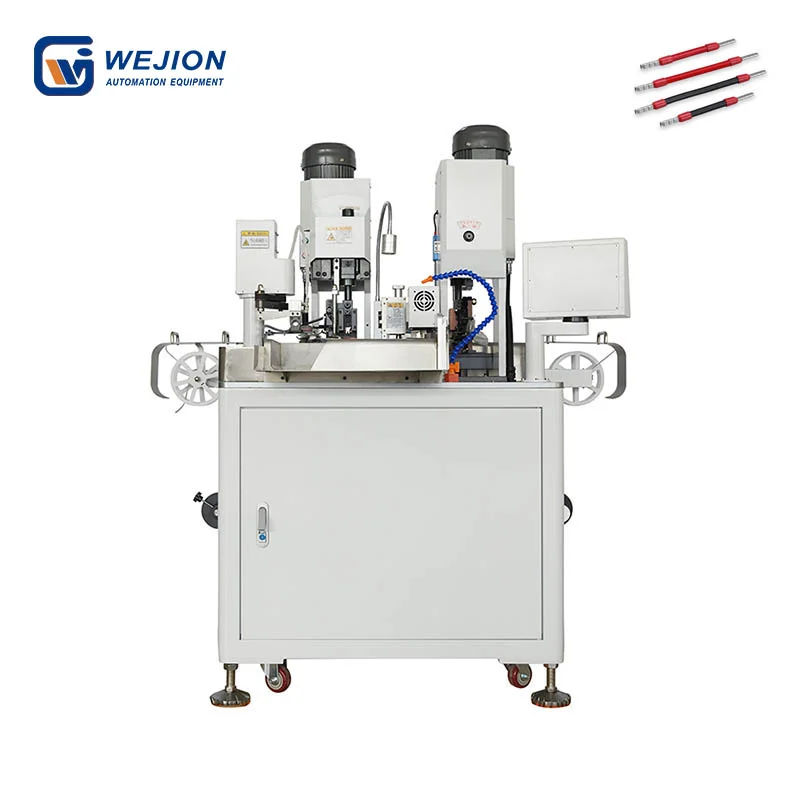 dual end pre insulated terminal crimping machine