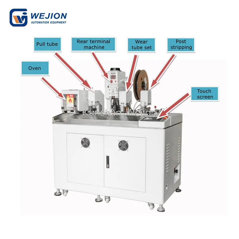Wire Crimping and Heat Shrink Machine